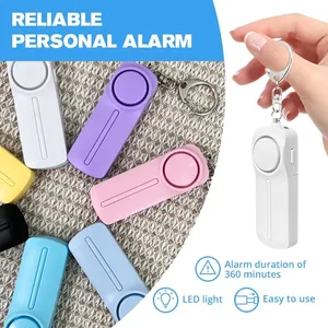 Personal <strong>Security</strong> <strong>Alarm</strong> Self Defense 130dB Loud Keychain Portable Safety Anti-satyr Women Child Elder Girl Emergency - Product Image 1