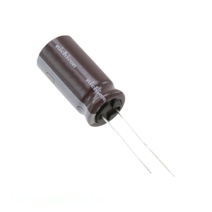 ตัวเก็บประจุ UCY2C151MHD9TO เรเดียล150 uF 20% uF 160V ฝาครอบรูผ่านช่องผู้ผลิต - Product Image 1