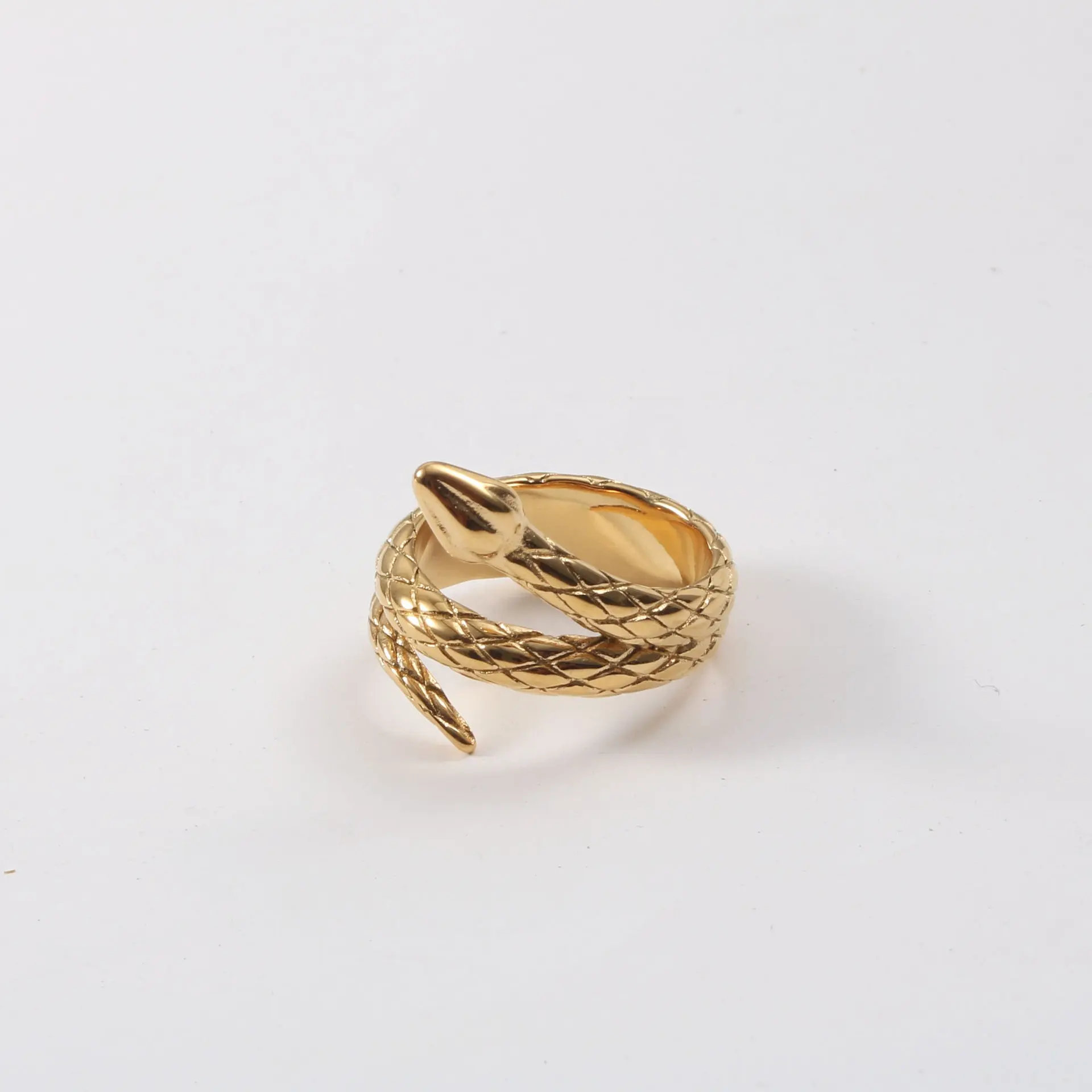 Snake Ring Images Embossed Jewelry Hot Wholesale Jewelry Gold Plated Mans Rings Vintage Snake Rings Woman