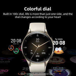 フラッグシップ Alexa 音声 GPS AMOLED ファッション スマートウォッチ メーカー IP68 防水 ヘルストラッカー iOS&Android対応 - Product Image 3