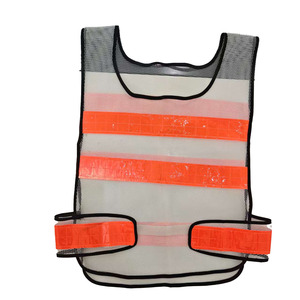 سترات عاكسة للضوء مخصصة للعمل، سترات أمان قابلة للتعديل، صدريات واقية - Product Image 3