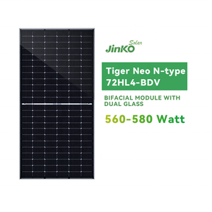 <span class=keywords><strong>JINKO</strong></span> แผงโซลาร์ชนิด N Topcon, แผงโซลาร์เซลล์500W 550 W 550 W 575W 580W N ชนิด monocrystalline EU โกดังสินค้า - Product Image 1