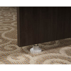 Set tavolo e sedia da ufficio moderno in legno esecutivo a forma di L scrivania da ufficio Manager CEO Boss Set di mobili per ufficio - Product Image 6