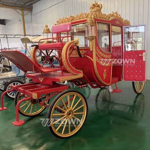 Calèche royale résistante aux intempéries, surface anti-décoloration, adaptée à une utilisation et à une exposition extérieure à long terme - Product Image 5