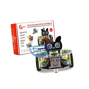ESP32 <strong>Smart</strong> Car IoT WiFi <strong>Control</strong> 3-in-1 Robot STEM Education DIY <strong>Kit</strong> with <strong>LCD</strong> Modules LEGO Compatible - Product Image 1