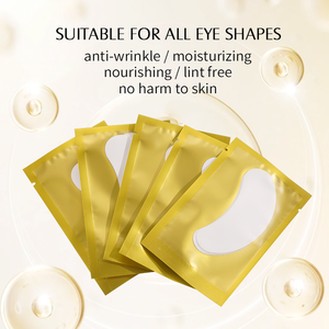 แผ่นเจลใต้ตาแบบไฮโดรเจล 50 ชิ้น สำหรับต่อขนตา บำรุงผิวสวย - Product Image 6