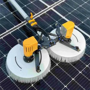 Tailai Solar Pv Panel Cleaning Robot Rotary Brush Machine Equipment Brushes Rotating Cleaner Washing Machine System Kit To Clean