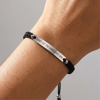 Bracelet personnalisé fait main unisexe pour femme, maman, bracelet tressé personnalisé pour mère, bracelet pour meilleures amies, cadeau