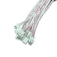 JST XH2.54 2.54mm kabel kawat konektor 26AWG 310mm panjang kawat PVC nilon 2/3/4/5/6/7/8/9/10 Pin Pitch laki-laki steker soket perempuan