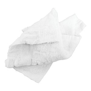 超吸収性ホワイトタオルラグ 工業グレード 建設機械整備用 - Product Image 3