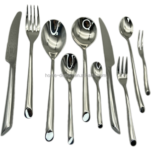 Bán hot chất lượng cao 304 thép không gỉ <span class=keywords><strong>Flatware</strong></span> <span class=keywords><strong>sets</strong></span> cấp thực phẩm đánh bóng Dao Muỗng Dĩa cho đám cưới khách sạn kinh doanh Quà Tặng - Product Image 5