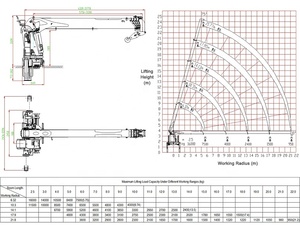 Điều kiện mới xây dựng bùng nổ xe Tải Cần Cẩu <span class=keywords><strong>15</strong></span> tấn 16 tấn xe bán tải xe tải đổ dầu thủy lực Thùng 270L thẳng cánh tay cần cẩu - Product Image 2
