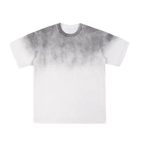 Poids lourd noir uni 270 320 Gsm personnalisé 100% coton Vintage vaporisateur singe acide pour hommes surdimensionné lavé t-shirt lavage t-shirt - Product Image 3