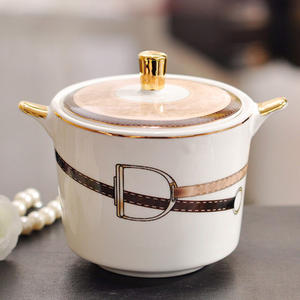 Venta caliente 11 piezas European Royals sala de estar decoración del hogar Juego de café y té de porcelana - Product Image 6