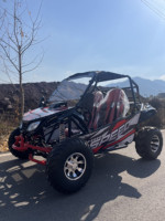 Kart électrique tout-terrain EGS 2024 2200W 72V 52AH 2 places, transmission par arbre 4x4, 4 freins à disque, 70 km/h, rétroviseurs réglables, clignotants