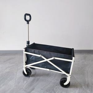 <span class=keywords><strong>Chariot</strong></span> <span class=keywords><strong>pliable</strong></span> à quatre roues en acier léger pour l'extérieur, <span class=keywords><strong>chariot</strong></span> <span class=keywords><strong>de</strong></span> camping, <span class=keywords><strong>chariot</strong></span> <span class=keywords><strong>de</strong></span> <span class=keywords><strong>plage</strong></span> pour enfants, utilisation pour les courses, poussée <span class=keywords><strong>pliable</strong></span> - Product Image 2