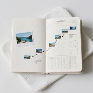 Cuaderno Escolar A5 al por Mayor, 200 Páginas, Cubierta Espiral de Papel Kraft, Material de Papelería al por Mayor para Estudiantes y Profesores, Material de PVC, Cuero y PP, Tamaño A3 - Product Image 3