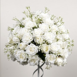 <span class=keywords><strong>Centro</strong></span> de Mesa Floral de Lujo Personalizado, Bola de Flores para la Mesa de Comedor, <span class=keywords><strong>Centro</strong></span> de Mesa Floral Colorido para Decoraciones de Boda - Product Image 2