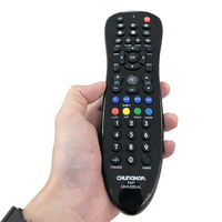 Télécommande universelle en plastique à code fixe pour téléviseurs LCD LED E407, compatible avec 6 appareils, facile à utiliser