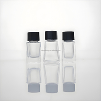 Vente en gros de flacons d'encre pour stylo en verre transparent de 15 ml, 20 ml, 30 ml, 60 ml