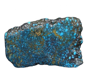 Đá Quý Hiếm Màu Xanh Ngọc Lam Kingman Spiderweb Ngọc Lam Thô Từ ARIZONA - Product Image 4