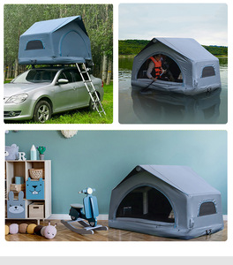 Tienda <span class=keywords><strong>de</strong></span> campaña impermeable para techo, carpa inflable para techo, resistente al agua, gran espacio interno, evita golpes, carpas para exteriores - Product Image 4