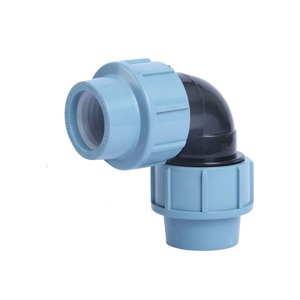 Raccords de tuyauterie en PP HDPE pour l'irrigation, bride PN16, <span class=keywords><strong>coude</strong></span> à <span class=keywords><strong>90</strong></span> degrés pour eau et <span class=keywords><strong>gaz</strong></span> - Product Image 2