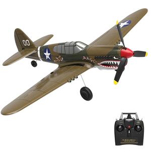 Volantex P40 <span class=keywords><strong>Warhawk</strong></span> Avec Aileron Envergure 400MM Électrique RTF Voltige U-Turn Télécommande 4CH RC Fighter Cadeau Jouet pour Garçons - Product Image 1