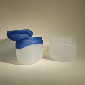 Pot en plastique <span class=keywords><strong>pour</strong></span> <span class=keywords><strong>vaseline</strong></span> Jinque 100g, pot cosmétique en PP avec languette, emballage <span class=keywords><strong>pour</strong></span> soins de la peau 7/50/100g - Product Image 2