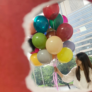 Новинка; Хит продаж; В стиле ретро; Цвет 12 дюймов зеленые резиновые Globos День Выпускной вечер украшения инфляция воздушные гелиевые латексные воздушные шары - Product Image 5