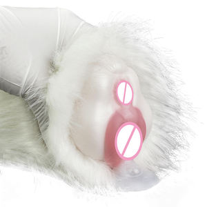 GEEBA恋物癖男性手淫者逼真的阴道口袋猫与毛皮动物Stroker阴茎训练器男性成人18 + 产品 - Product Image 1