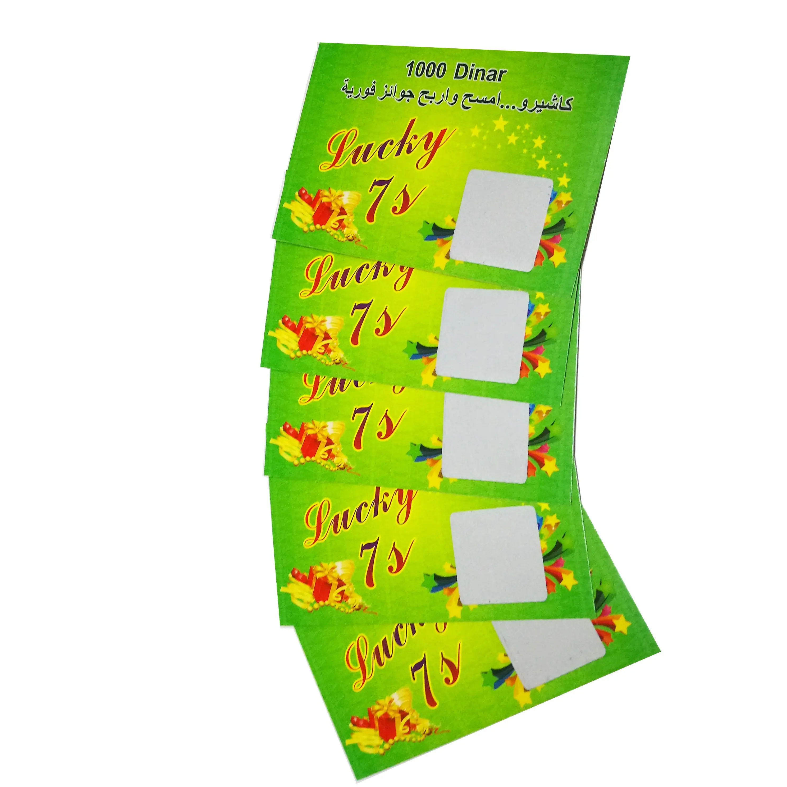 anti-counterfeiting scratch card paper and security 3D hologram Stickers