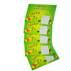 Papel para Tarjetas Rasca y Gana Anti-Falsificación y Pegatinas de Hologramas <span class=keywords><strong>3D</strong></span> de Seguridad - Product Image 1