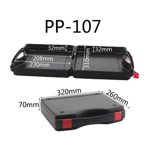 กล่องเครื่องมือพลาสติก DF OEM/ODM PP-107 ขนาด 3 ลิตร 6 ลิตร 9 ลิตร กล่องจัดระเบียบ น้ำหนัก 700 กรัม/บริการปรับแต่งตามความต้องการ ขนาดหลากหลาย คอลเลคชั่น - Product Image 1