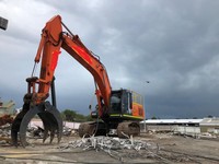 Mechanical Wood Grapple for Excavator Forestry Machinery Log Handling Clamp
