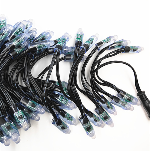 ETOP Hot Sale DC 5/12V Input IP68 Waterproof LED Modules Pixel Lights WS2811 LED Pixel String Light