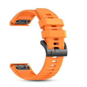 สายนาฬิกาซิลิโคนแบบสปอร์ตขนาด 22 มม. 26 มม. แบบ Quickfit สำหรับ <span class=keywords><strong>Garmin</strong></span> <span class=keywords><strong>Fenix</strong></span> 6 Pro 6X Solar - Product Image 5