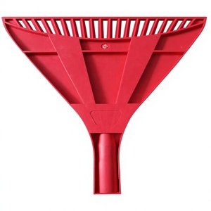 Offre Spéciale – Râteau à feuilles de jardin à manche en bois, protection contre la rouille et la corrosion, dents en plastique – Outil de jardinage manuel pour feuilles - Product Image 2