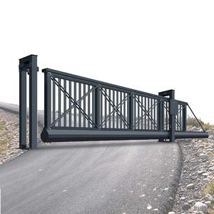 <span class=keywords><strong>Portail</strong></span> <span class=keywords><strong>Coulissant</strong></span> Automatique Industriel en Aluminium pour Entrée d'Usine Extérieure - Product Image 1