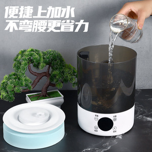 Humidificateur pour reptiles avec tuyau, réservoir d'eau de 2.6 à 4.0l, forme ronde, pour système de brumisation pour caméléons et lézards, fonction de pulvérisation intelligente - Product Image 4