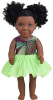 Poupées Reborn en Silicone Corps Entier FiveStar Personnalisées de 18 Pouces, Poupées Noires en Vinyle de 45 cm, Jouets pour Filles, Poupée Réaliste