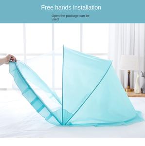มุ้งครอบเตียงเด็กแบบพับได้ <span class=keywords><strong>ส</strong></span>ำหรับเตียงเด็กอ่อน - Product Image 1