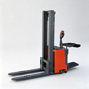 Factory Direct 1.0 Ton Standing Electric Stacker with PU Tire 2600mm Height of Mast Warehouse <b>Material</b> <b>Handling</b> Equipment - Product Image 1