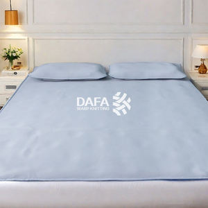 プレミアム冷却3Dメッシュスペーサーファブリック環境に優しい通気性のある高級オールシーズンマットレスベッドパッドカバー - Product Image 1