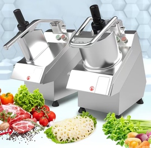 Commercial <b>Vegetable</b> <b>Cutter</b> Canteen Hotel Kitchen <b>Vegetable</b> Potato Slicing Machine Shred Machine Cube Machine - Product Image 2