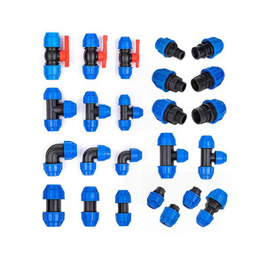 16mm PE-Bewässerungs rohr verschraubungen Kunststoff rohre für die Bewässerung Schnell kupplung - Product Image 2