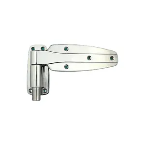 180 Degree Open Door Hinge Stainless Steel Spring Butt Hinge for Refrigerator SK2-1238 Chrome Finish Window Hinge