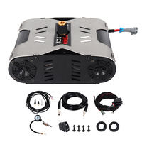 Compresseur d'air portable 4x4 12V DC 150PSI, gonfleur de pneus de voiture haute performance 150L/Min avec kit de manomètre