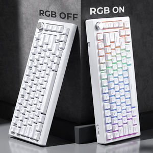 XVX Keycaps Blanc 131 touches Clavier mécanique Imprimé sur le côté Profil OEM PBT Double-Shot <span class=keywords><strong>Keycap</strong></span> Fit Most <span class=keywords><strong>ANSI</strong></span> PC - Product Image 3
