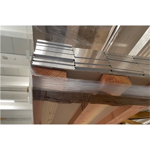 Piattaforma Arrotondata Alluminio Estruso Grezzo Barra Larga 4000 mm Lunghezza 50x5mm 150x15mm Realizzata Con Bending - Product Image 2